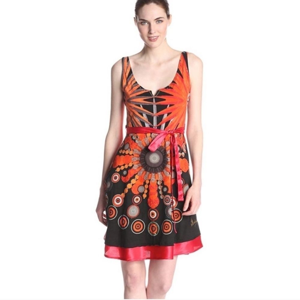 Desigual Railey Cotton Tank Dress euro size Small